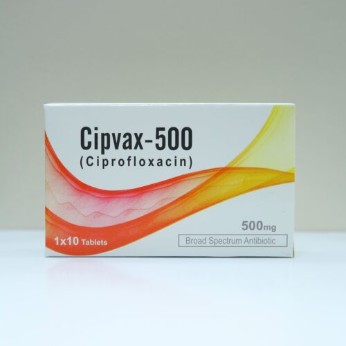 CIPVAX 500MG TABLET CIPVAX 500MG TABLET